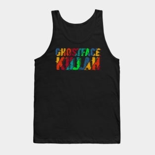 vintage color Ghostface Killah Tank Top